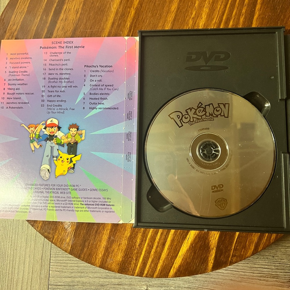 Pokémon Media Lot - The great Race (VHS), Mew 2 vs Mew (DVD), Pokémon All Stars - Picture 7 of 12